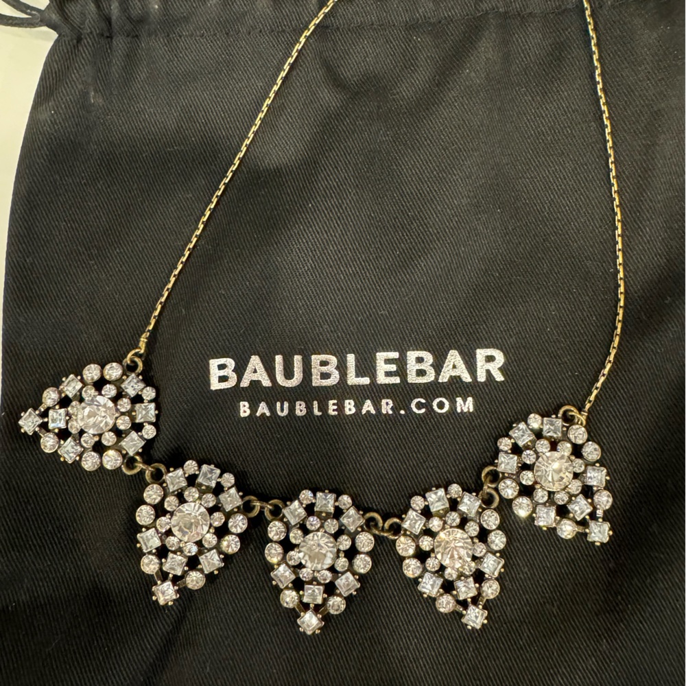 BaubleBar Rhinestone Costume Jewlery Necklace